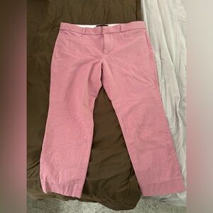 Banana republic Sloane, crop capris in pink